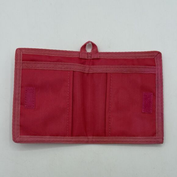 Sanrio Hello Kitty 2005 Pink Red Heart Daisy Flower Print Bifold Wallet Y2K VTG - Picture 3 of 12